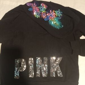 Pink Victoria's Secret Bling Hoodie